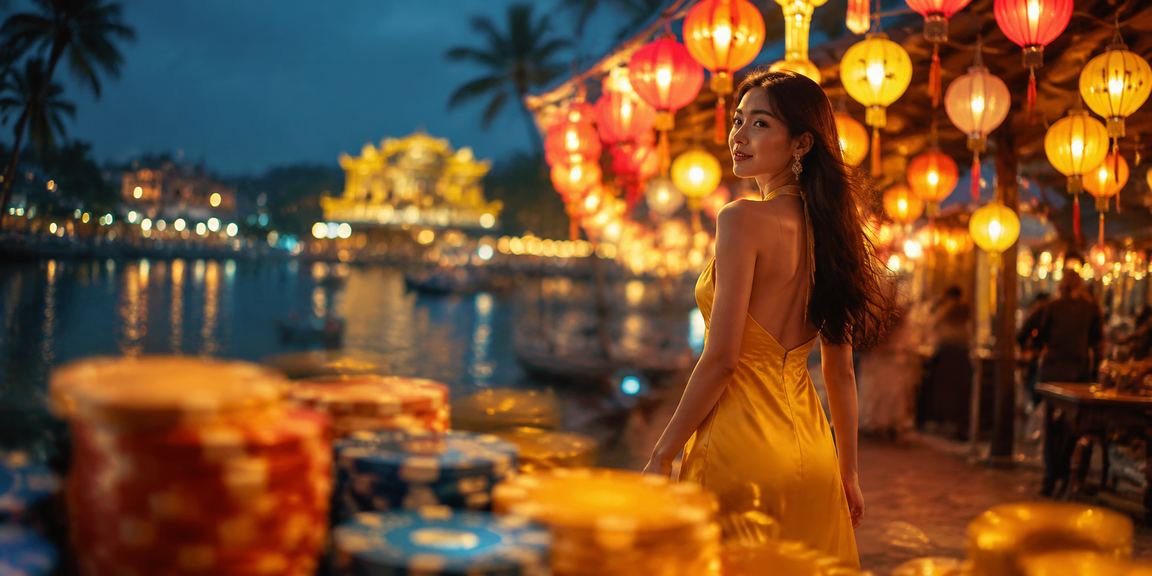 Không khí xem kèo bóng đá tại chợ đêm Huế – màn hình hiển thị tỷ lệ kèo trực tiếp
