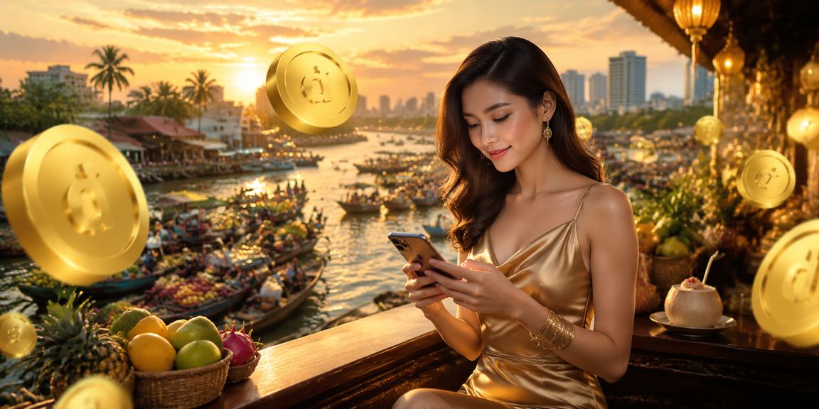 Người dùng vùng Mekong kiểm tra kết quả cá cược và thưởng cashback trên điện thoại